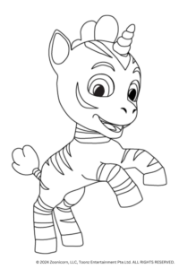 Zoonicorn Ausmalbild Inie 3
