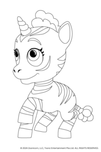 Zoonicorn Ausmalbild Promi 3