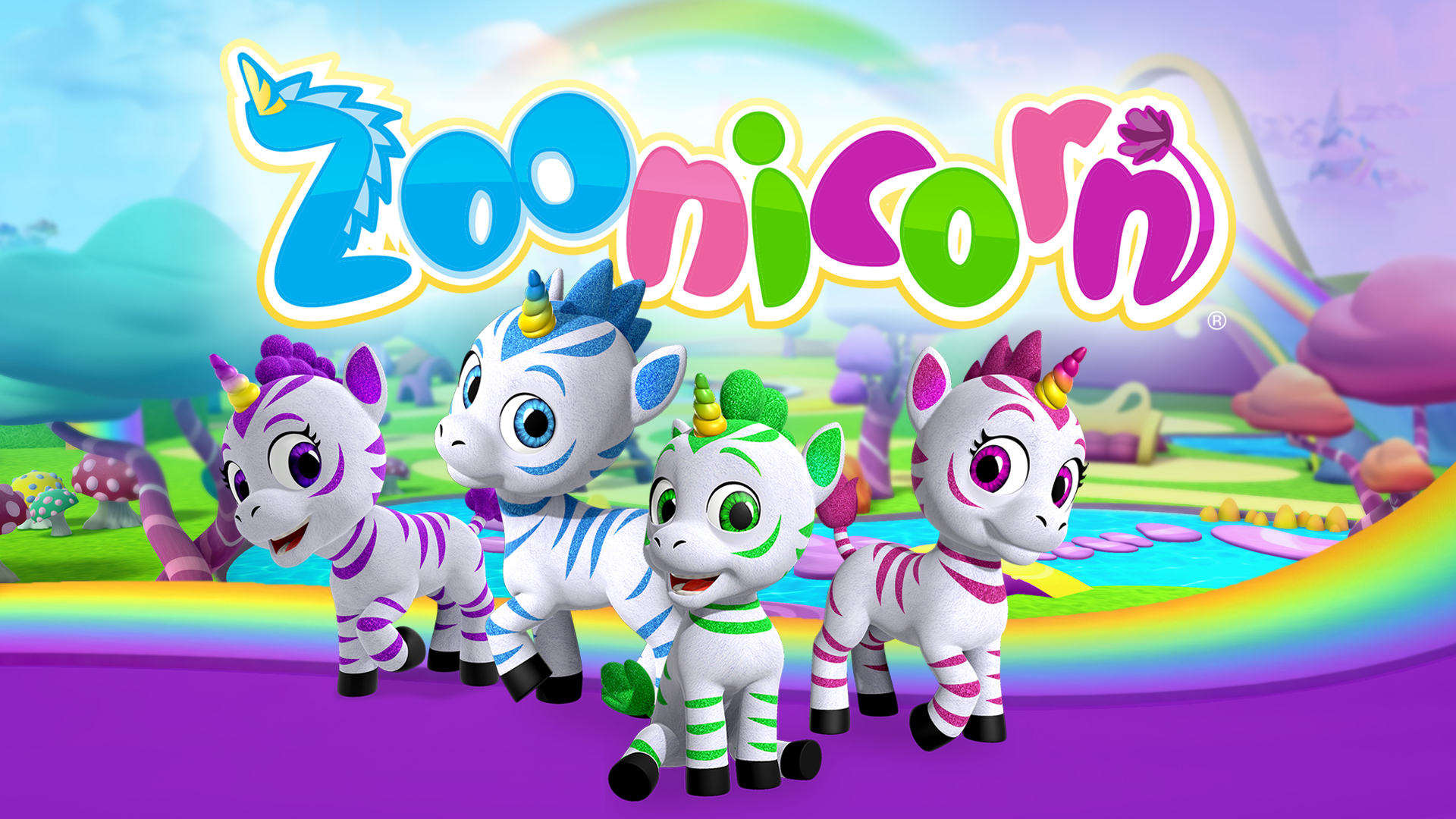 Hier zu sehen: Das Plakat des neuen Kinder Kinofilms Zoonicorn