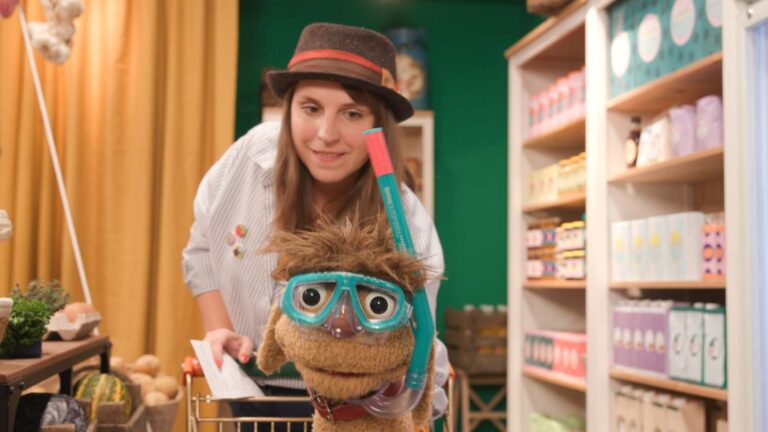 Maya und Moppi gehen einkaufen