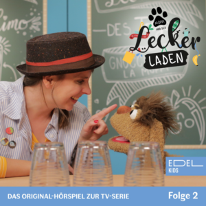 Hörspielcover von Moppi und der Leckerladen Folge 2