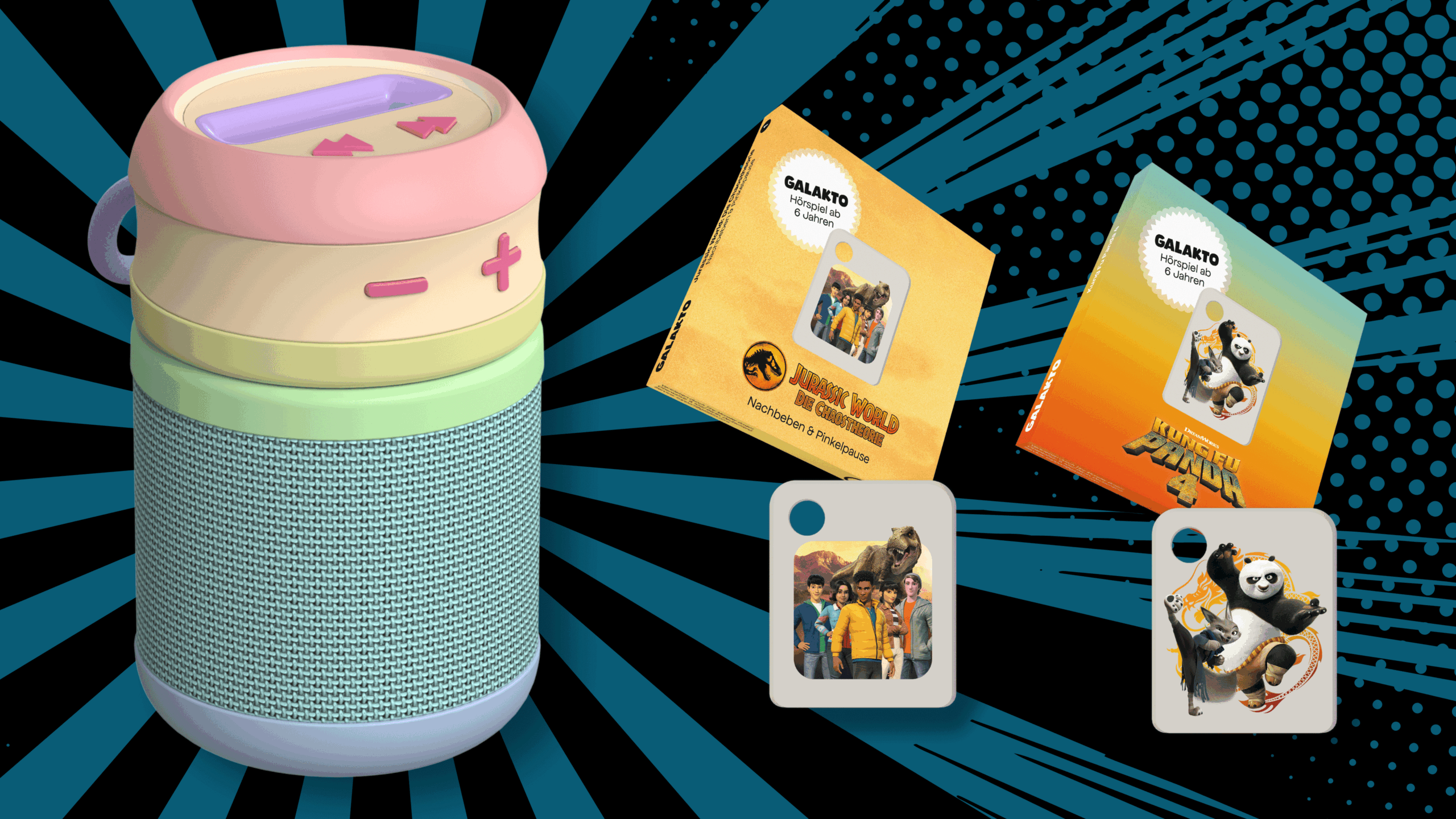 Bild zu Galaktoplayer und Token