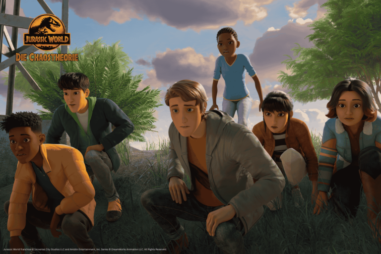 Szenenbild zu Jurassic World - Die Chaostheorie mit den Freunden aus Camp Kreidezeit