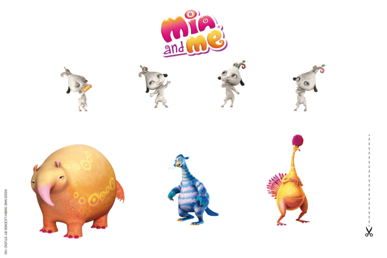 Mia and me Freisteller Tiere Charakter