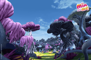 Mia and me Freisteller Hintergrund Wald