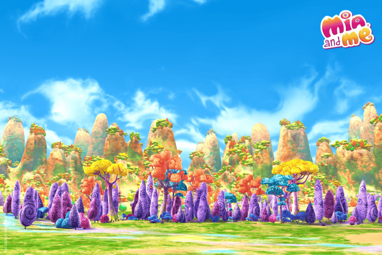 Mia and me Freisteller Hintergrund Ebene 2