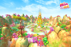 Mia and me Freisteller Hintergrund Elfen-Palast Weitwinkel