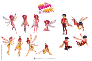 Mia and me Freisteller Elfen Charakter