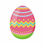 Osterei zur Gewinnspielanmeldung von Jurassic World/ Kung Fu Panda