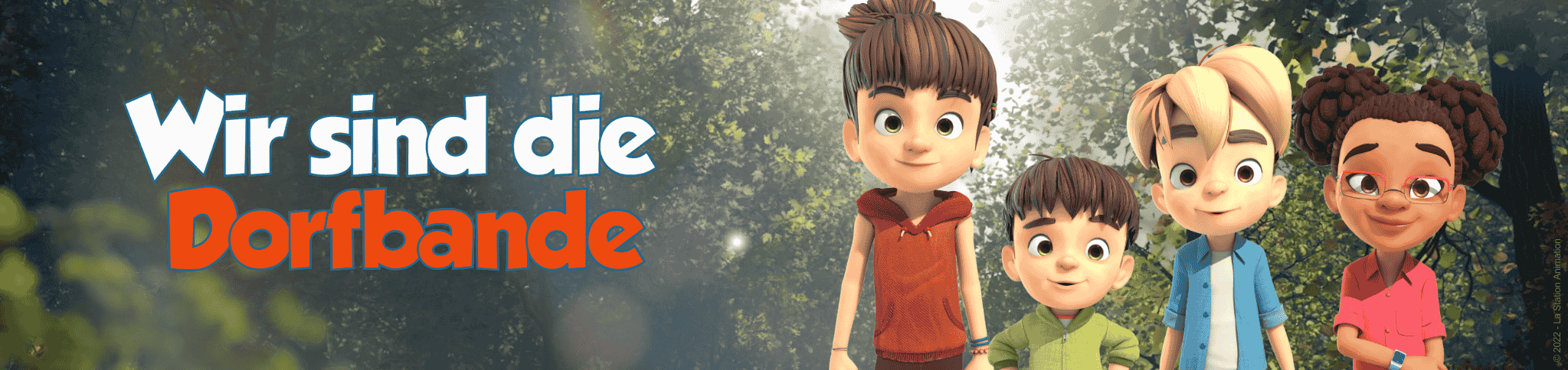 Landingpagebanner zu Wir sind die Dorfbande