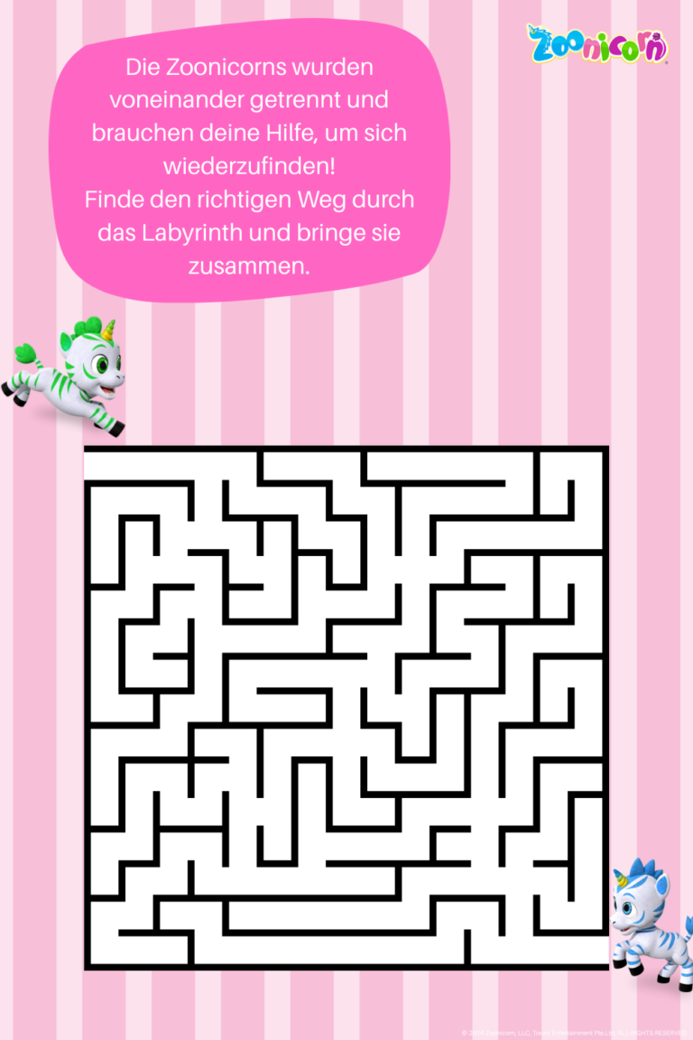 Zoonicorn Labyrinth Rätsel