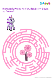 Zoonicorn Lollibaum-Labyrinth Rätsel