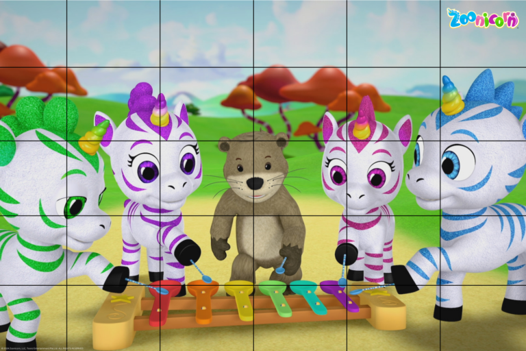 Zoonicorn Puzzle Pancake und Zoonicorns