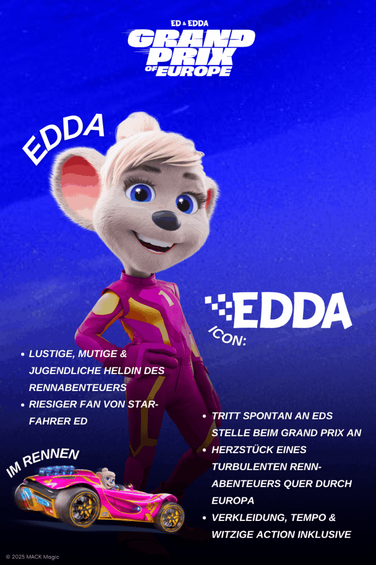 Steckbrief zum Charakter Edda