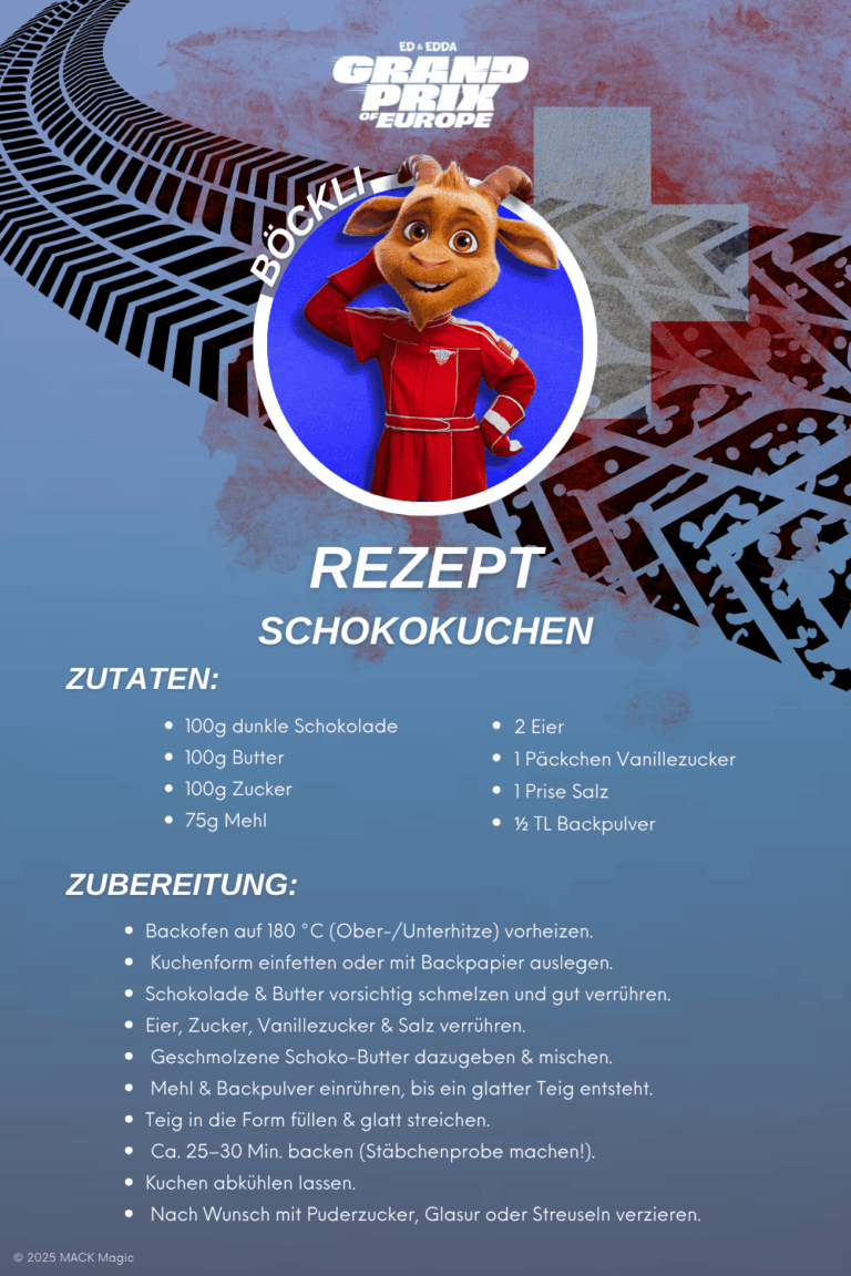 Rezept zum Download Schokokuchen