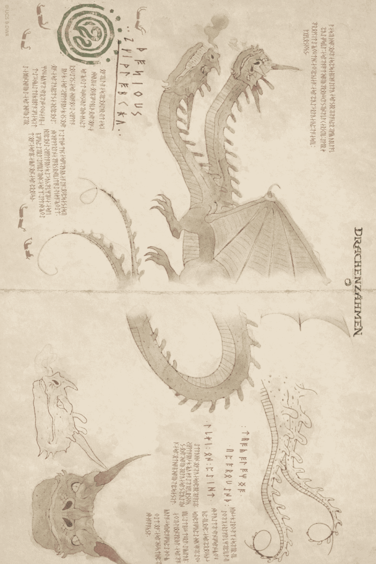 Bastelidee zum Ausdrucken und Beschriften, Briefpapier, Drachenbuch, Inspirationsseite zu Drache "Wahnsinniger Zipper"