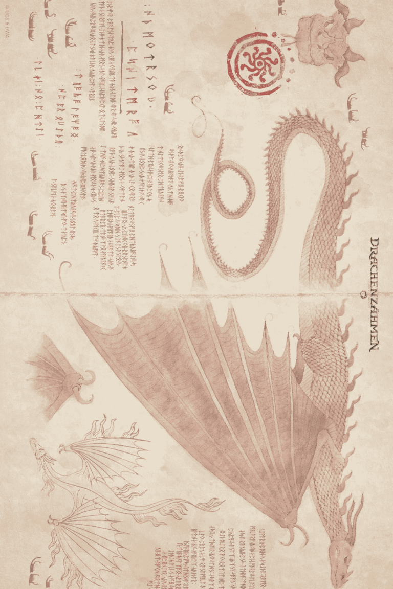 Bastelidee zum Ausdrucken und Beschriften, Briefpapier, Drachenbuch, Inspirationsseite zu Drache "Riesenhafter Alptraum"