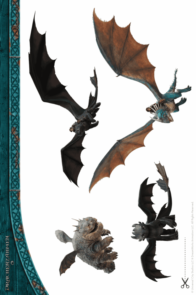 Bastelidee zum Ausdrucken und Ausschneiden, Nachspielen