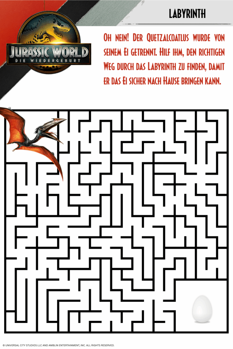 Labyrinth 2 Jurassic World: Die Wiedergeburt